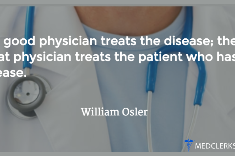 William Osler Quote